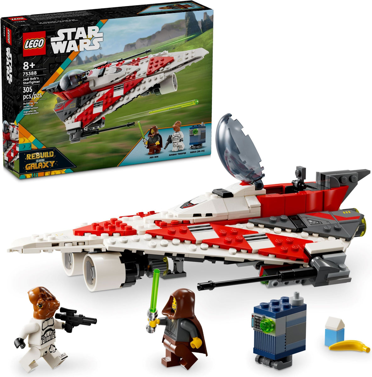 Leslieページ Jedi Bob's Starfighter – Bedlam Bricks
