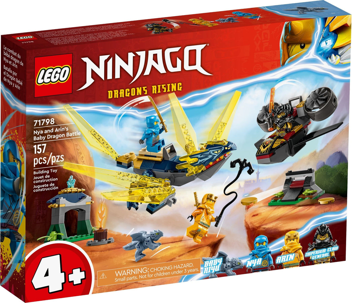 Nya and Arin's Baby Dragon Battle – Bedlam Bricks