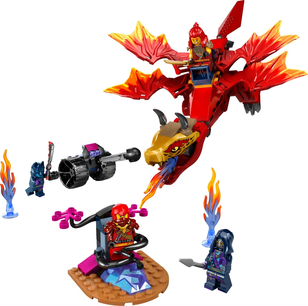 Kai's Source Dragon Battle – Bedlam Bricks