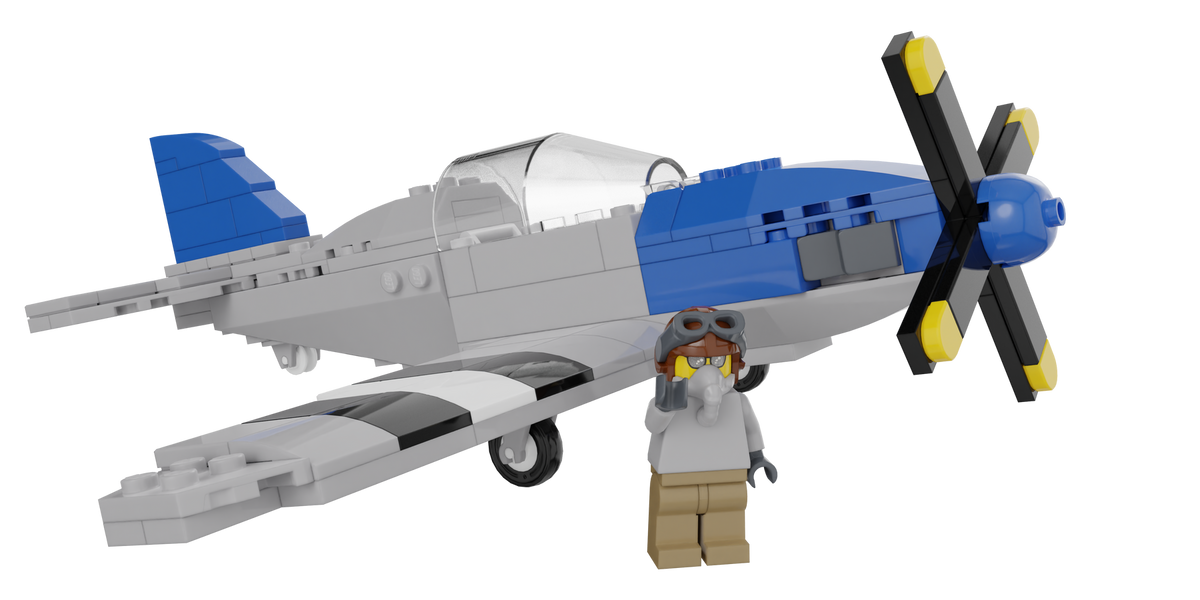 Lego p 51 2024 mustang