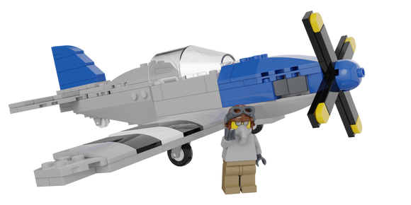 P-51 Blue Mustang