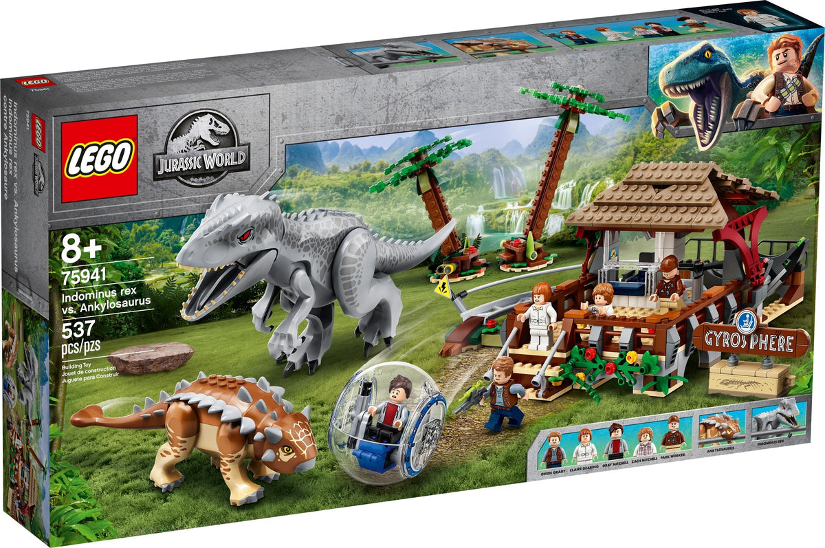 Indominus Rex vs. Ankylosaurus – Bedlam Bricks Indominus Rex vs. Ankylosaurus – Bedlam Bricks