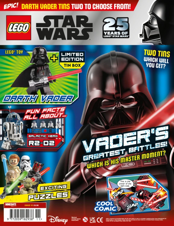 Star Wars Magazine 2024 Issue 111 + Special Edition Darth Vader Figure