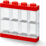 Minifigure Display Case 8 - Red