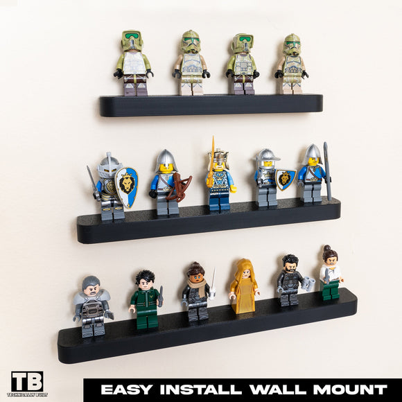 Floating Minifig Shelf - 6