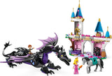 Maleficent's Dragon Form and Aurora's Castle