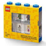 Minifigure Display Case 8 - Blue