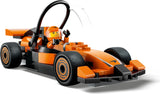 F1 Driver with McLaren Race Car