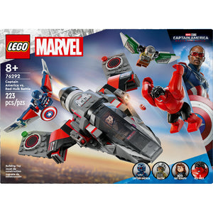 Captain America vs. Red Hulk Battle