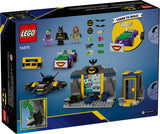 The Batcave with Batman, Batgirl and The Joker