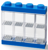 Minifigure Display Case 8 - Blue