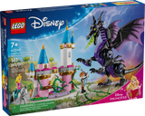 Maleficent's Dragon Form and Aurora's Castle