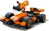 F1 Driver with McLaren Race Car