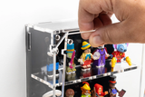 Wall Mounted Display Cases for 80 LEGO® Minifigures
