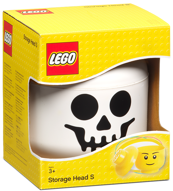 LEGO Skeleton Storage Head - Small