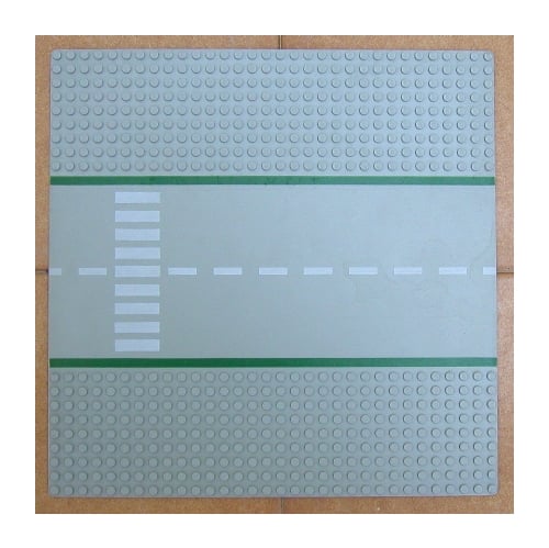 Road Baseplate with Crosswalk Print