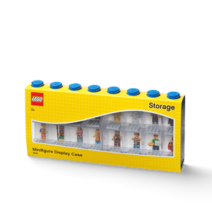 LEGO Minifigure Display Case 16 - Blue