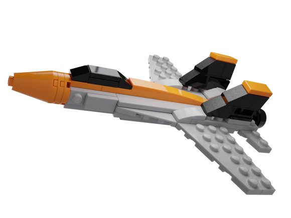 Mini F-18 Orange Assassin