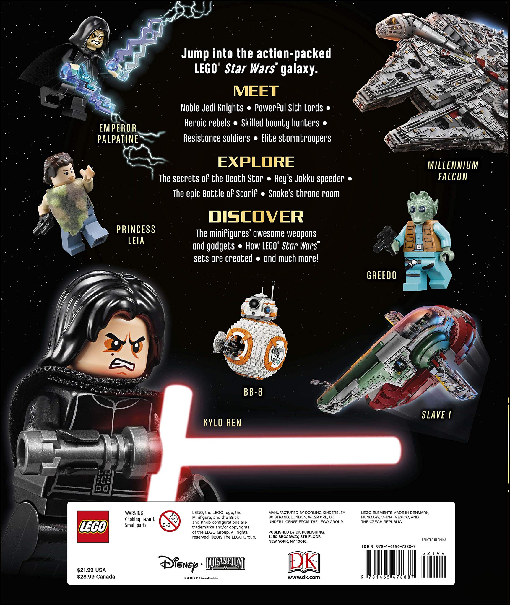 LEGO Star Wars Visual Dictionary New Edition With exclusive Finn