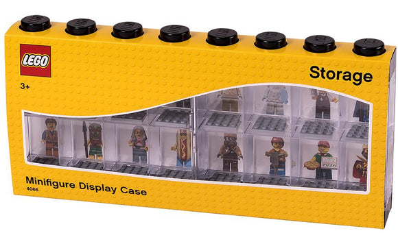 LEGO Minifigure Display Case 16 - Black