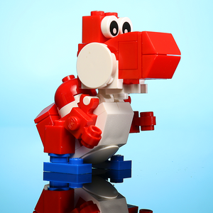 Friendly Red Dino