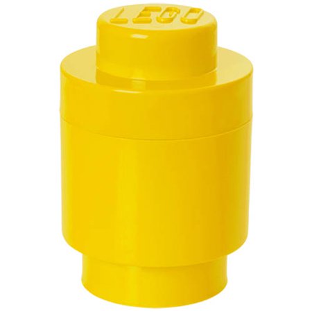 Round Storage Brick - Yellow